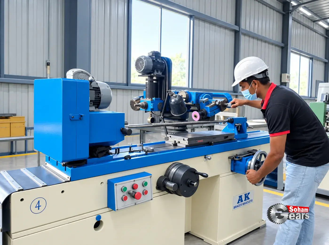 Soham Gears manufacturing floor