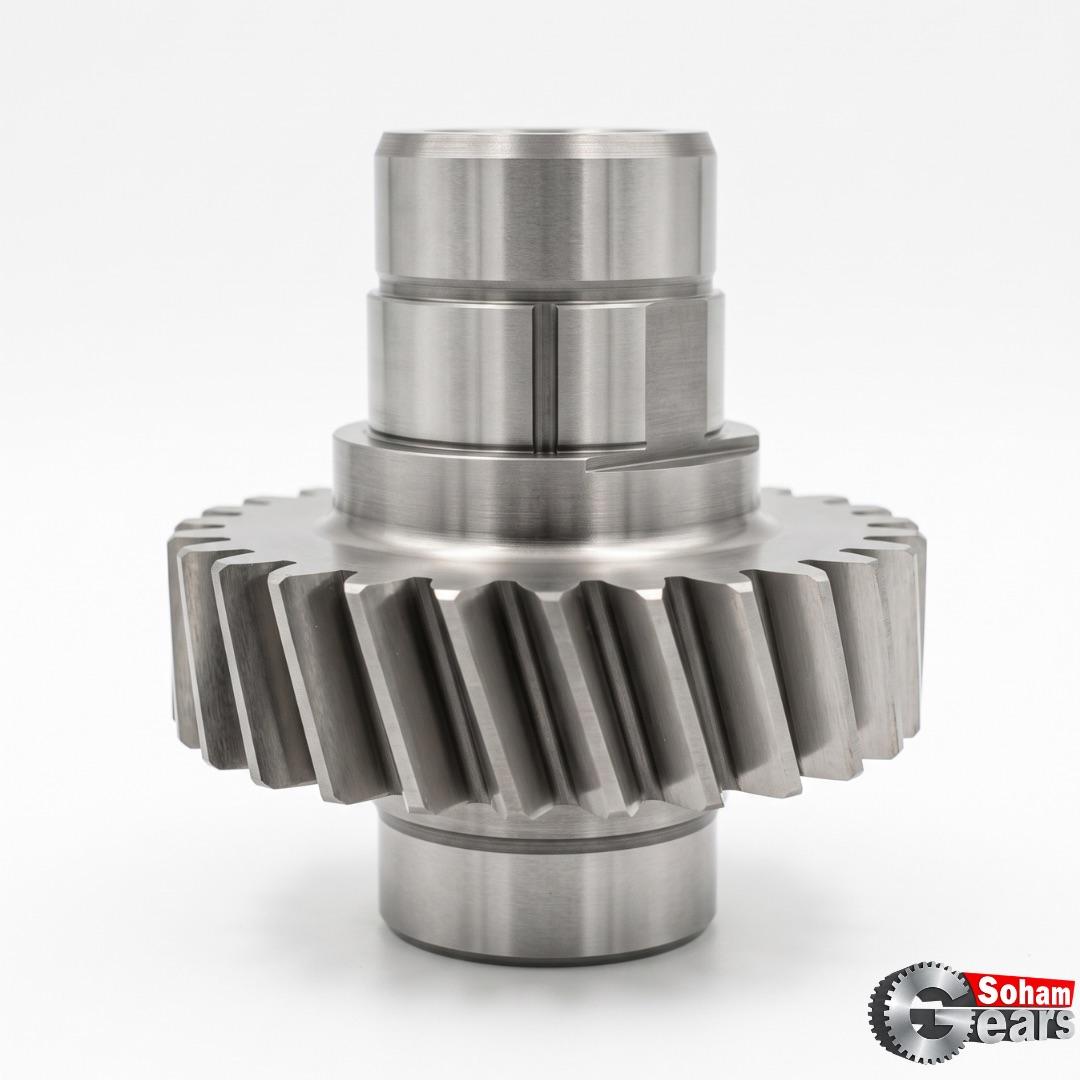 Helical Gears 1 - manufactured by Soham Gears, Rajkot