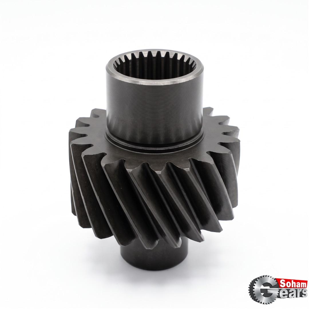 Helical Gears 8 - manufactured by Soham Gears, Rajkot