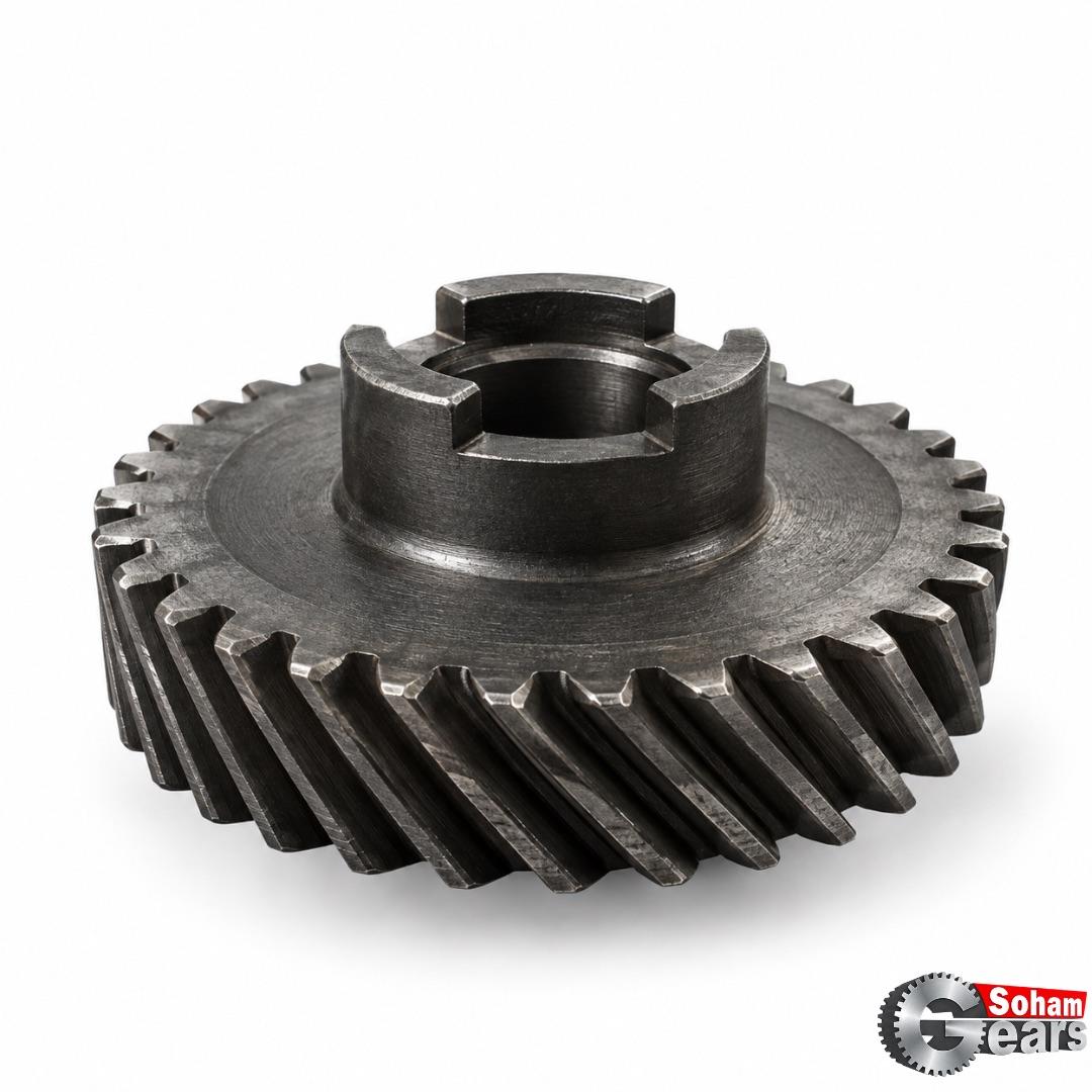 Helical Gears 9 - manufactured by Soham Gears, Rajkot