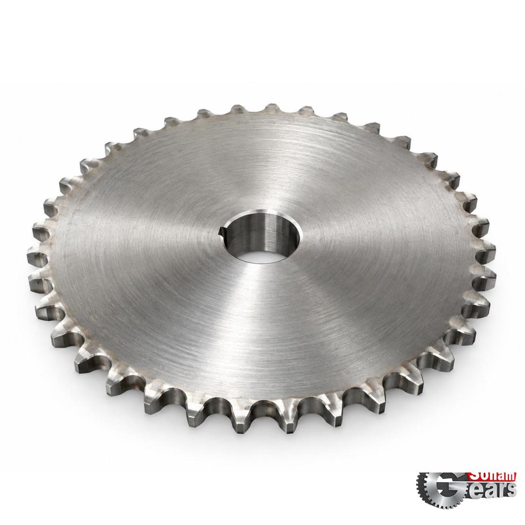 Sprocket Gears 6 - manufactured by Soham Gears, Rajkot