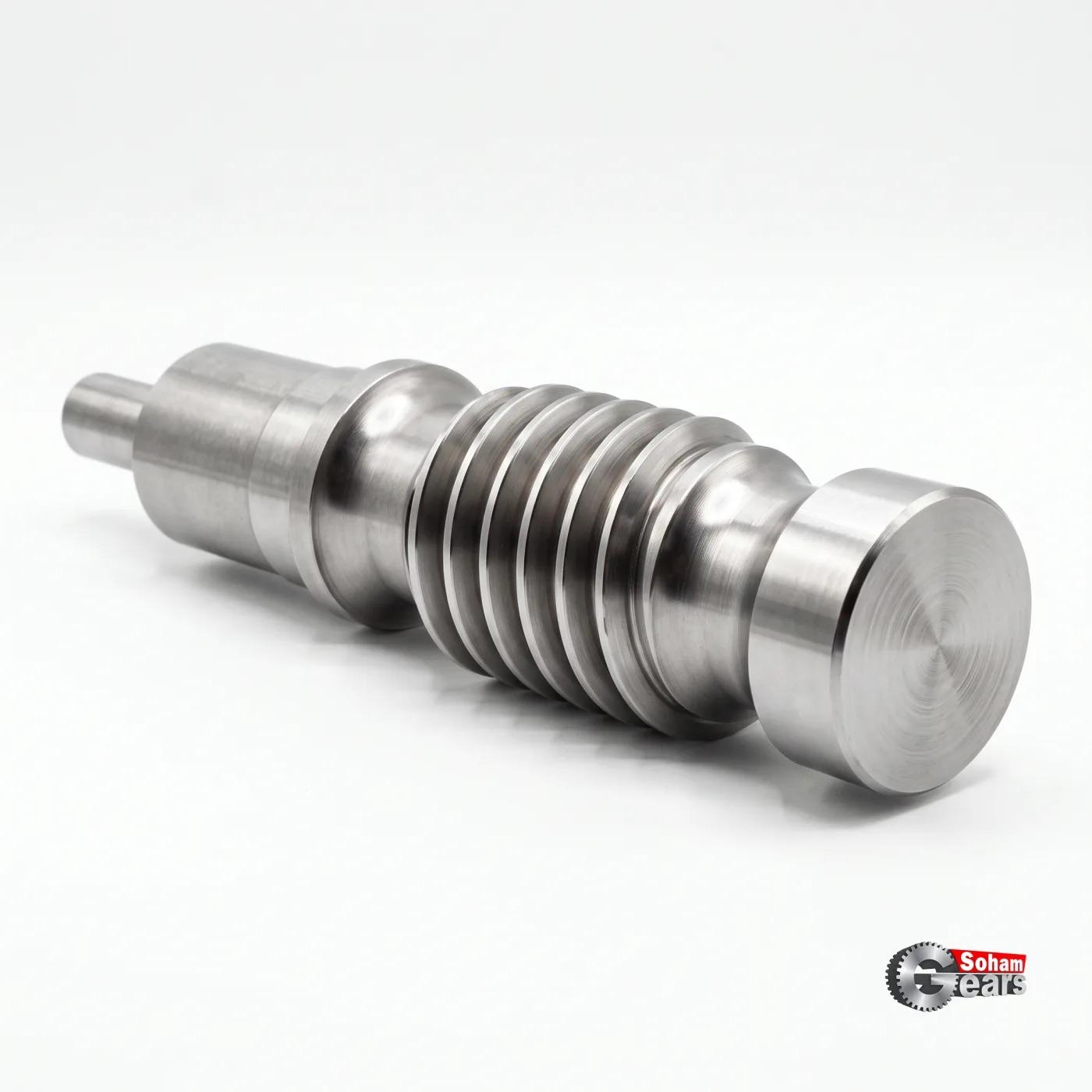 Worm Shafts 3 - manufactured by Soham Gears, Rajkot